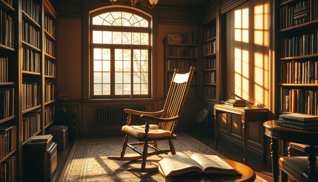 Schaukelstuhl in Film und Literatur