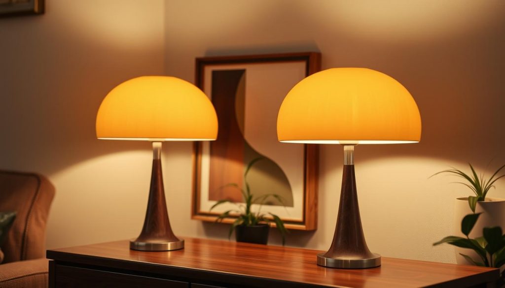 Tischlampen im Retro-Stil
