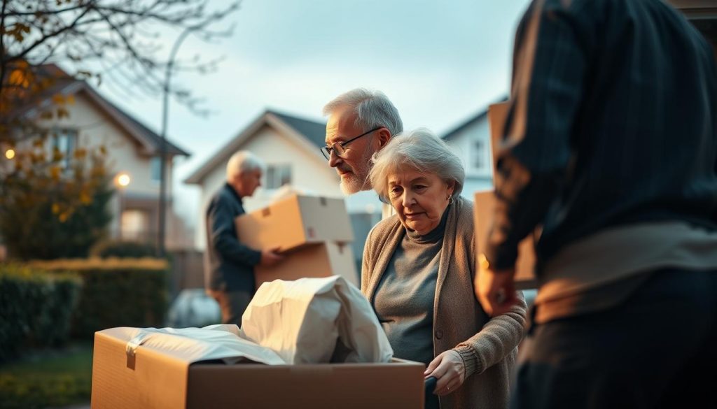 Umzugsdienstleistungen für Senioren
