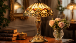 Antike Jugendstil Tischlampe kaufen