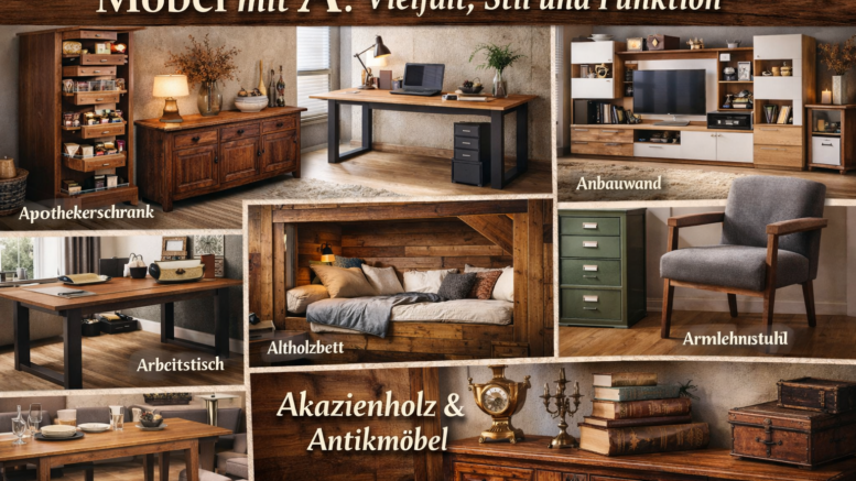 Möbel mit A